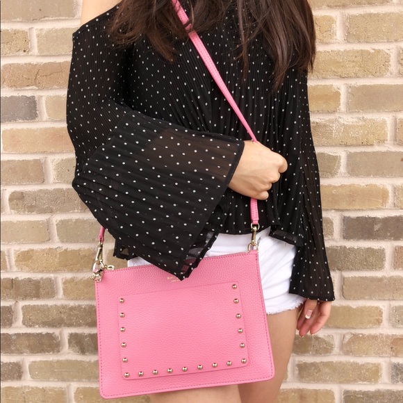 Kate spade on purpose Stud Crossbody Bag Pink - Picture 2 of 5